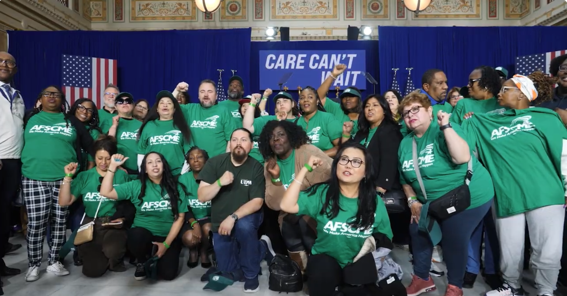 Los miembros de AFSCME no tienen miedo de decir lo que piensan